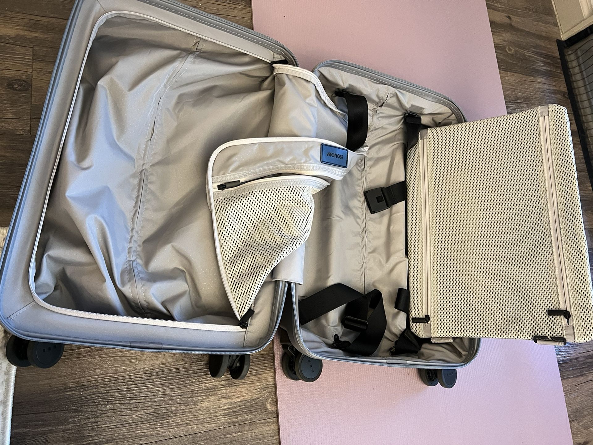 Monos Carry On Pro Travel Luggage