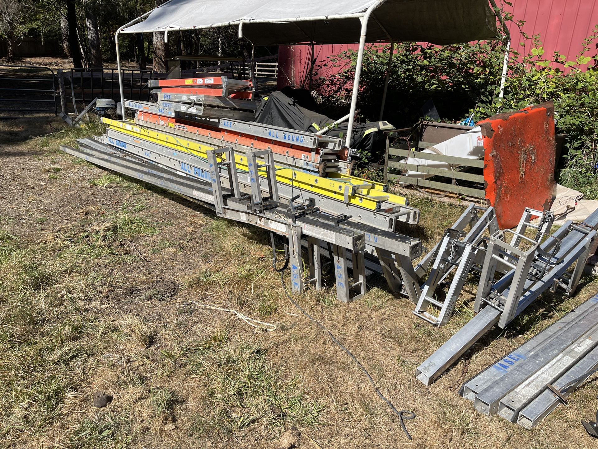 Aluminum Pump Jack Scaffolding for Sale in Home, WA OfferUp