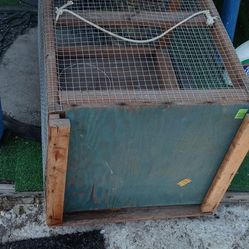 Wood Trap To Catch And Release Or Can Be Used For Dog Or Cat Closure