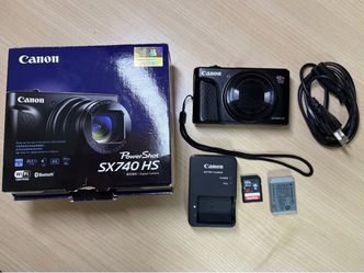 Canon PowerShot SX740 HS Digital Camera like new