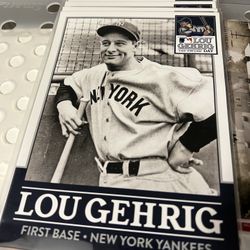 Lou Gehrig ALS Day 2021 Large Commemorative Card.  Brand new in plastic!    