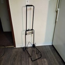 Fold Up utility Push cart Pickup Between 2;00-10:45 Rainbow/charleston Cash Only Read Description 