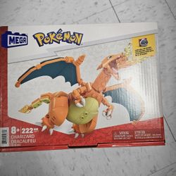 New Mega Pokemon Charizard 222pc Building Set