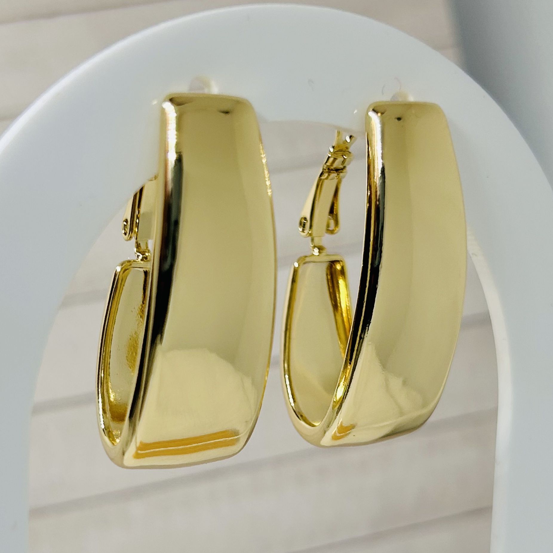 Earring Gold Plate 14 K 