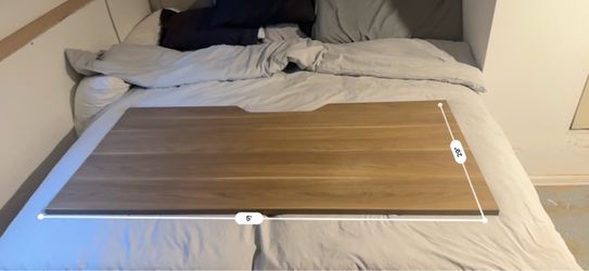 Steelcase 60” x 29” Heavy-Duty Desk Tabletop – 1” Thick – Like New