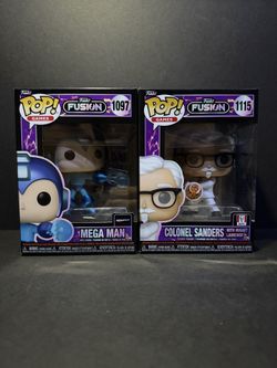 Funko Fusion: Mega Man & Colonel Sanders Funko Pop Lot