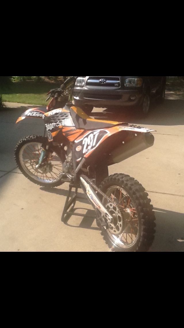 2008 ktm 250 SXF