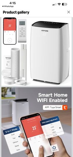 BRAND NEW Portable Air Conditioner,14000 BTU up to 750 Sq.Ft 5-in-1 AC UNIT