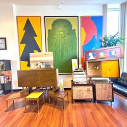 • Rare Mid-Century Modern Furniture Collection - Frank Lloyd Wright, Mersman, Harmon Co.