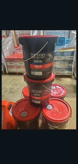 Teton Gear Oil 80W-90 API GL-5 Buckets