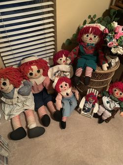 Raggedy Ann & Andy Doll Collection
