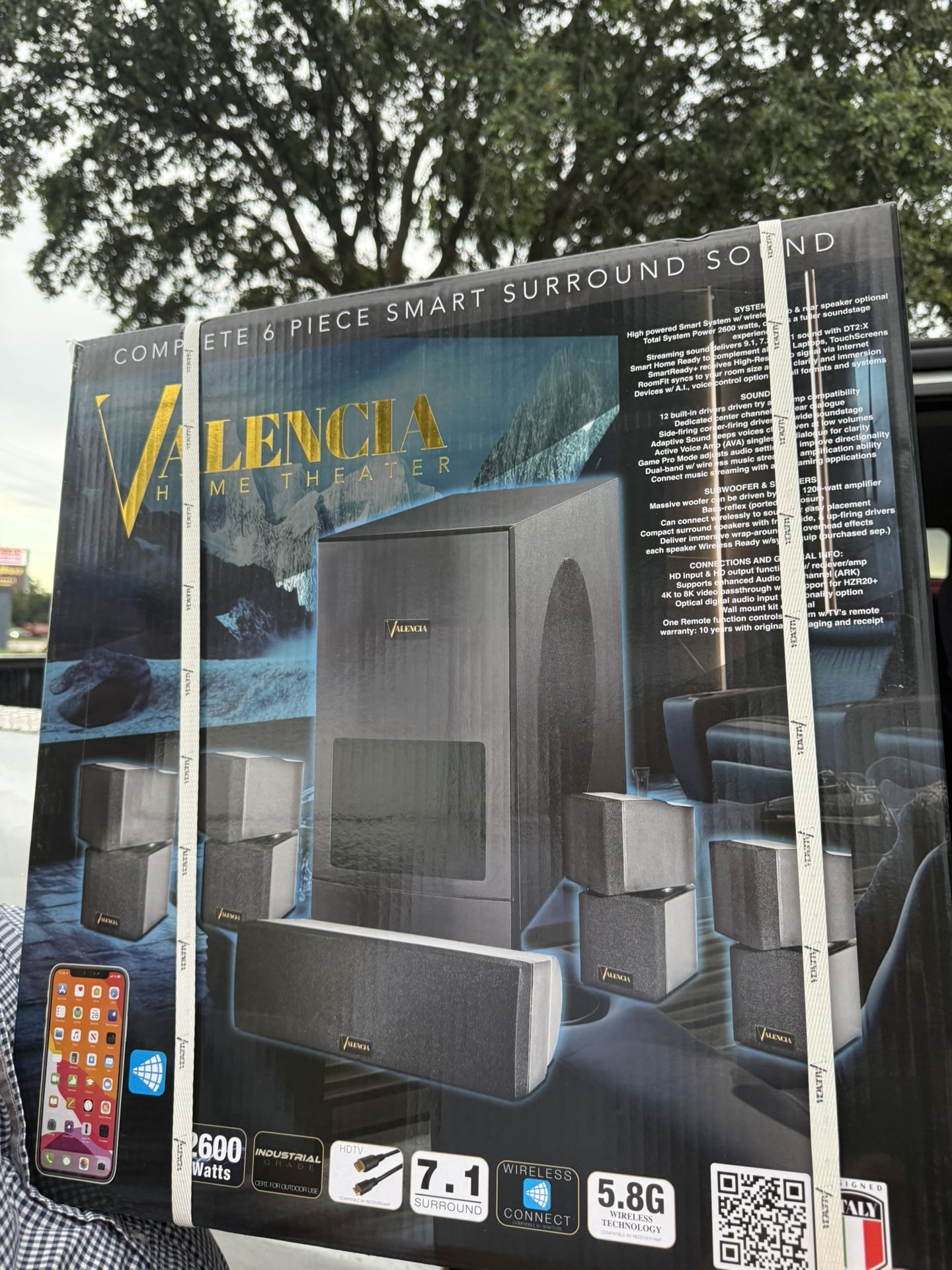 Valencia Home Theater Surround Sound System