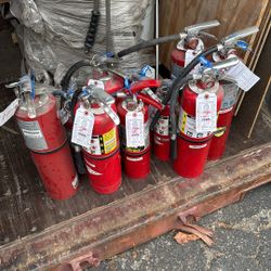 Fire extinguishers