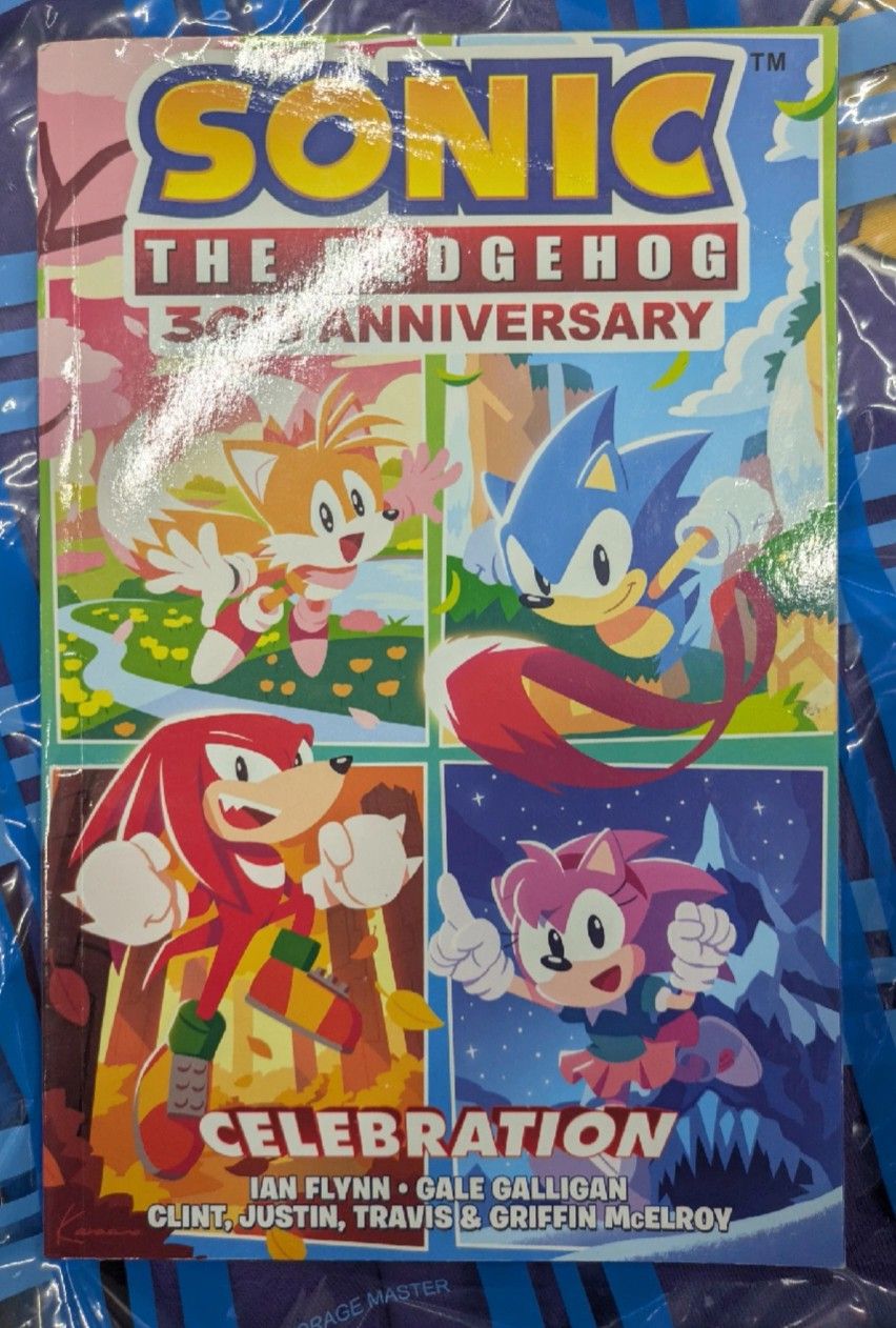 Sonic the Hedgehog 30th Anniversary Celebration Comic