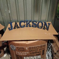 JACKSON Letters