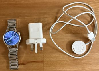 Huawei Watch Stainless Steel with Stainless Steel Link Band