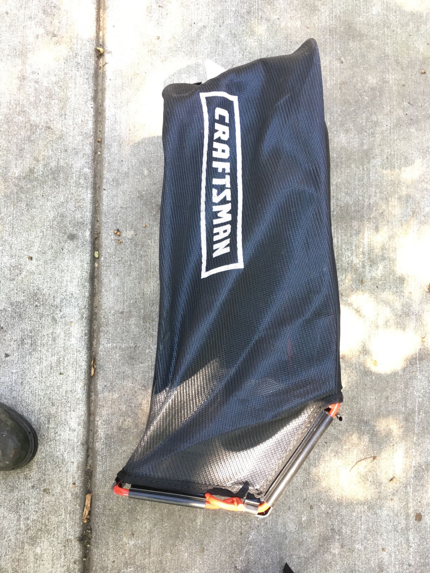 New craftsman bag for model picture and side discharge