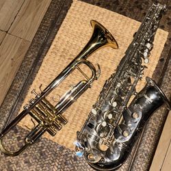 Trumpet And Saxophone