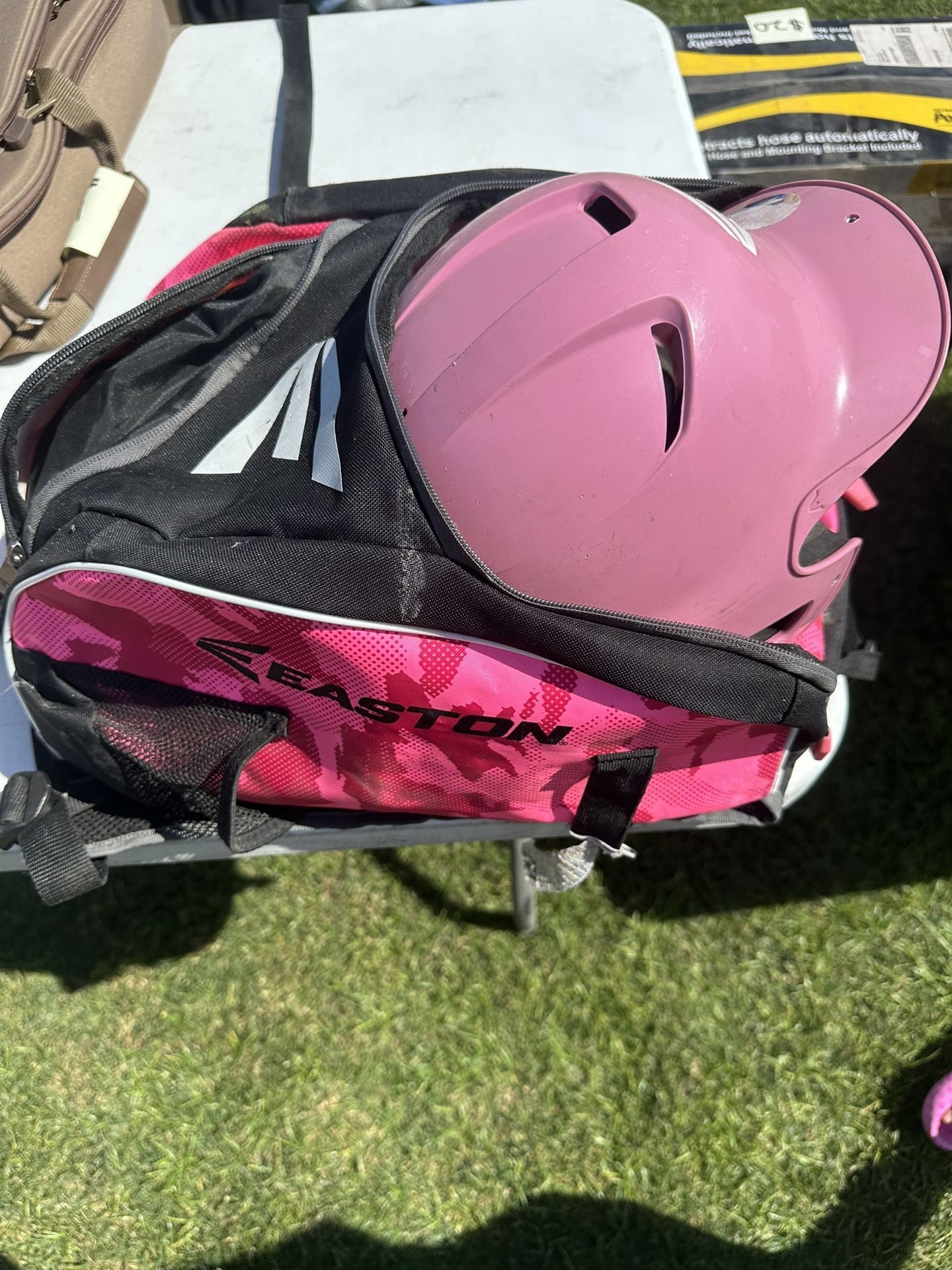 T Ball Bag And Helmet