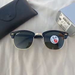Polarized Lenses Clubmaster 3016 Sunglasses 