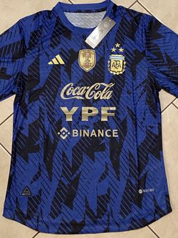 Argentina Leo Messi # 10 Training Jersey Blue , Unisex 