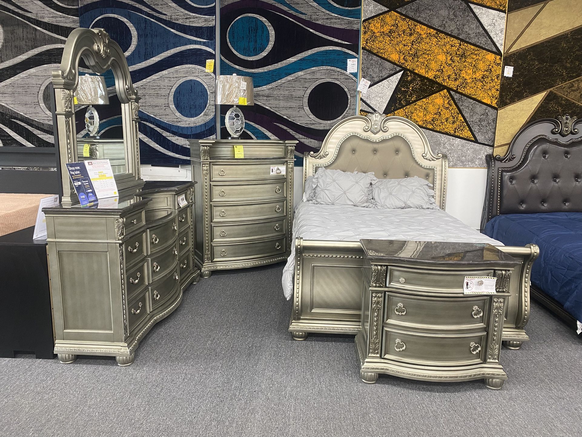 Queen Size Bed Frame Set $1,999