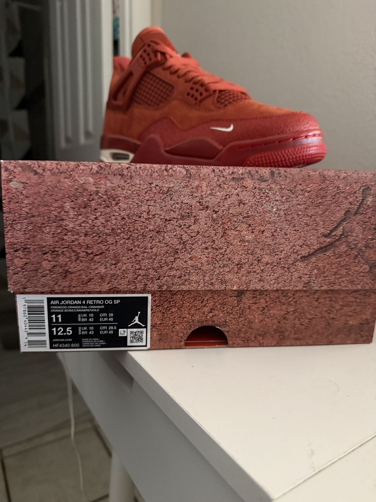 Nike Nigel Sylvester Brick By Brick Jordan 4/ Size 11