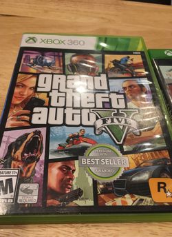 Gta 4 and 5 for Xbox 360