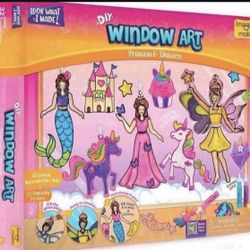 Imagimake Window Art Princess & Unicorn | Suncatcher Kit | Unicor-n Gifts for Girls Age 6-8 | Arts and Crafts for Kids Ages 8-12 | Birthday Gifts for 