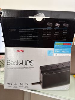 APC BATTERY BACK UP