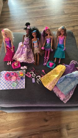 Barbies - all must go together