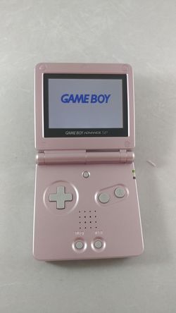 Nintendo Game Boy Advance SP Gaming Console (Pearl Pink)