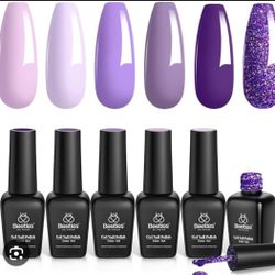 Beetles Gel Nail Polish 6 Bottles 