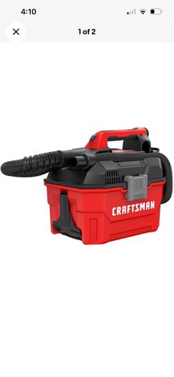 CRAFTSMAN CMCV002B V20 Max 2.0-Gallon Cordless Wet/Dry Shop Vacuum Tool Only