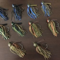 Strike King Hack Attack 1 oz. Jig Bundle (10 jigs)