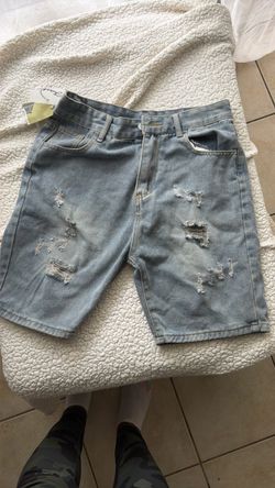 Large short jeans for men