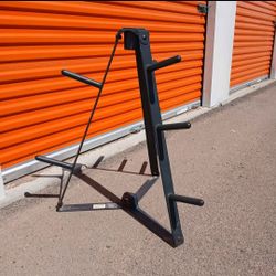 Pyramid Style Weight Plate Rack