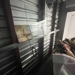Glass door