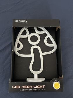 LED Neon Mushroom Lamp