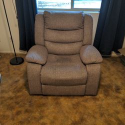 Grey Recliner Used But In Great Shape