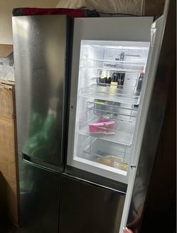 Lg side by side fridge