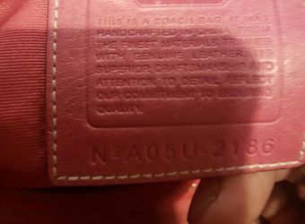 Authentic Coach purse
