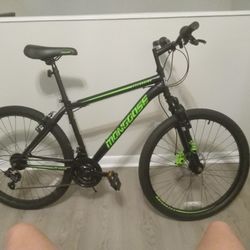 26" Black/Green Mongoose Excursion Mountain Bike

