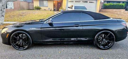 2012 BMW 640i Convertible Black