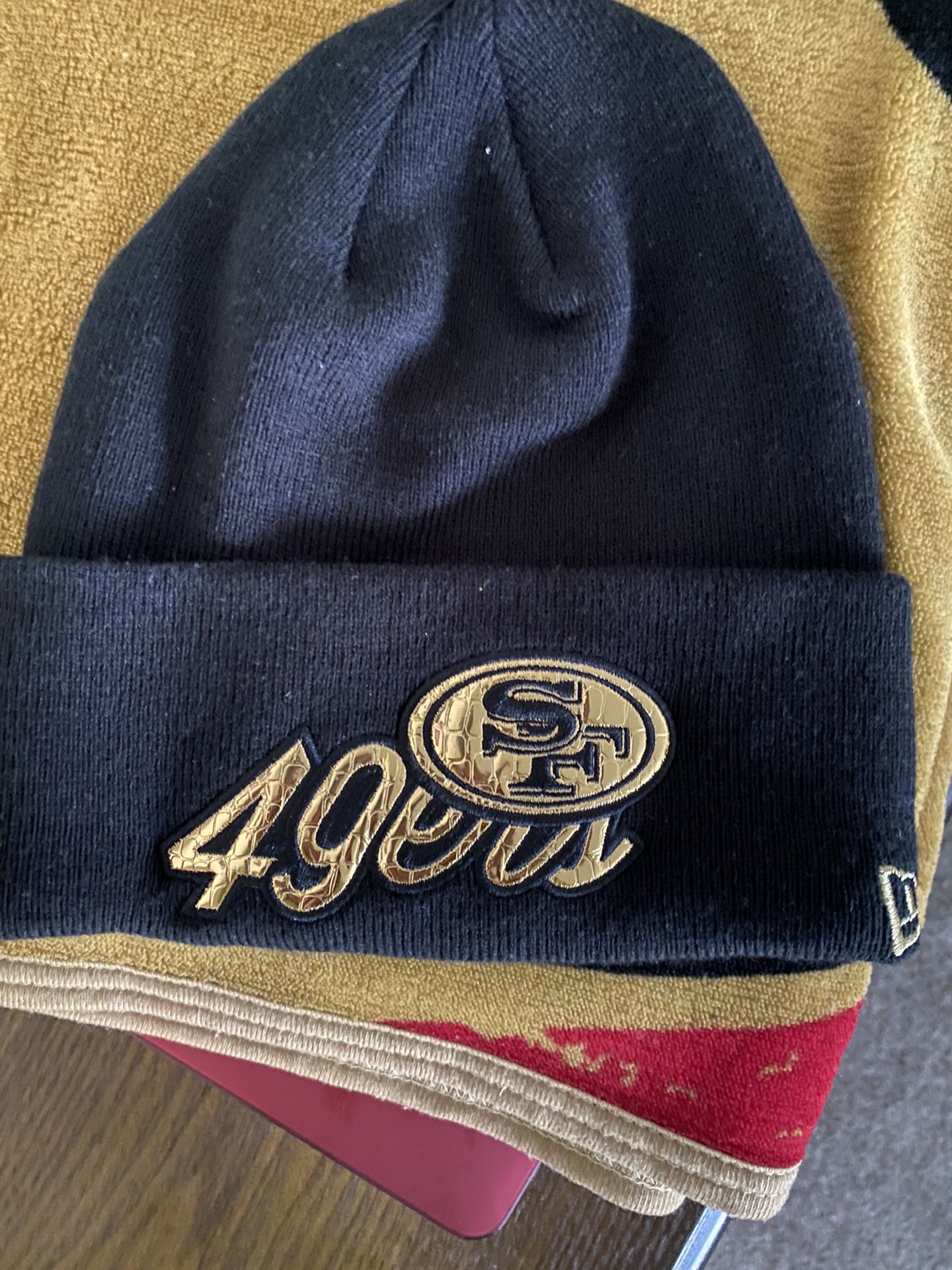 SF 49er Beanie (Black/Gold)