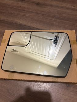 For Ford F-150 F150 2011-2014 Side Mirror Glass Convex Wide Angle Wing Mirror Replacement Rearview Left 1 PC