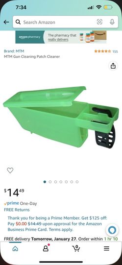 Gun Cleaner Patch Catcher