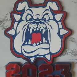 Fresno State Grad Caketopper