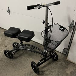 Knee Scooter With Basket 