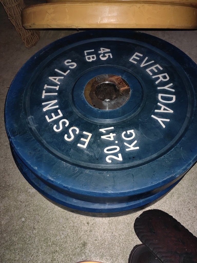 530 lbs Of Weight Plates For Pickup Only